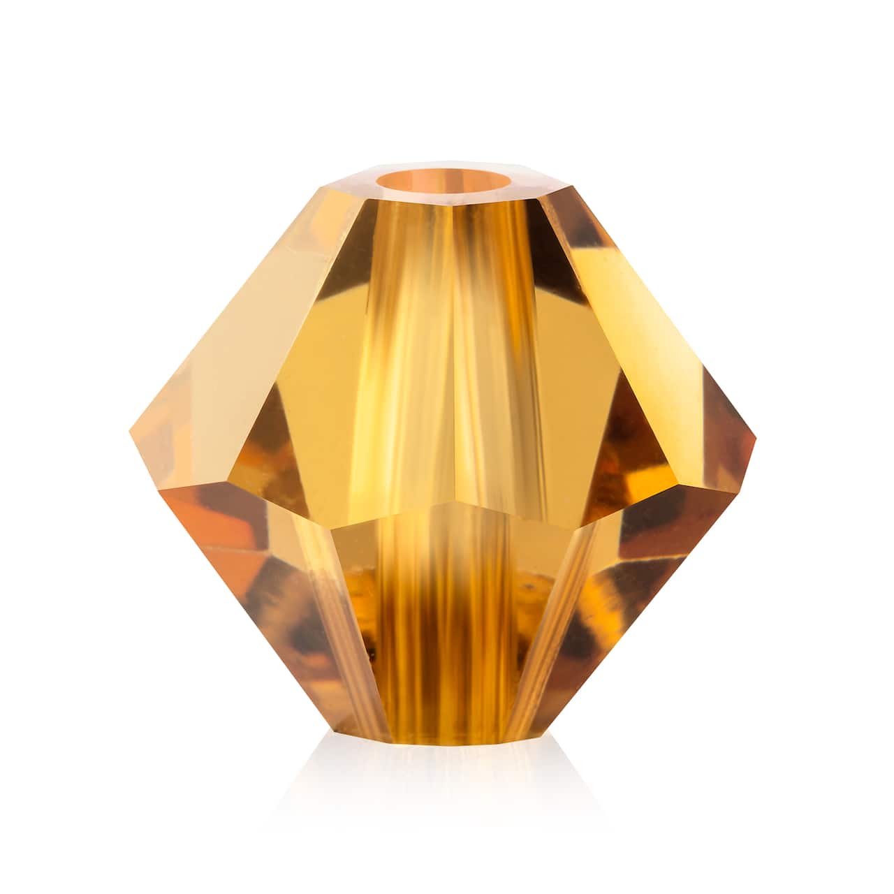 John Bead Preciosa 6mm Czech Crystal Rondelle Beads, 36ct.